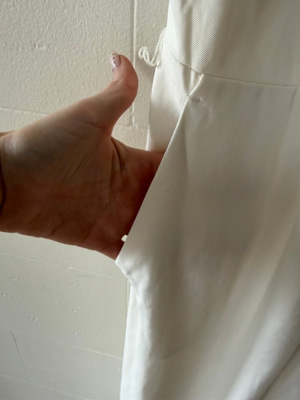 Banana Republic | White Maxi Sleeveless Summer Shirt Dress | Size 12 - Picture 6 of 9